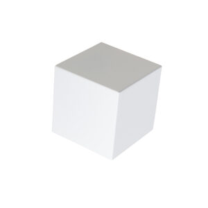 Moderné nástenné svietidlo biele - Cube