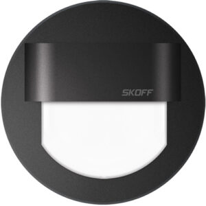 LED nástenné svietidlo Skoff Rueda čierna studená biela IP20 ML-RUE-D-W