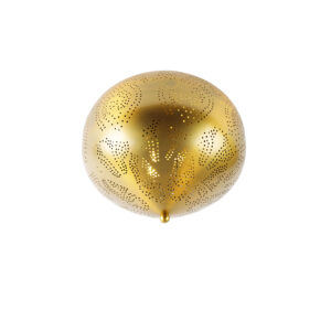 Orientálna stropná lampa zlatá - Zayn