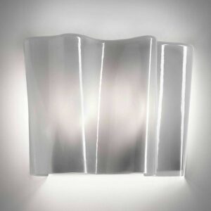 Nástenné svetlo Artemide Logico Micro 33 cm sivé
