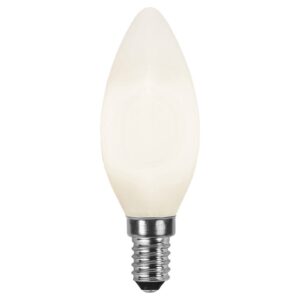 Sviečková LED žiarovka E14 2 700 K opál Ra90 3 W