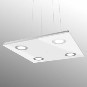 Štvorcové závesné LED svietidlo Pano