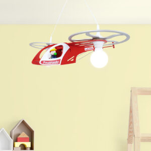 Závesná lampa Helikoptéra Fred pre detskú izbu