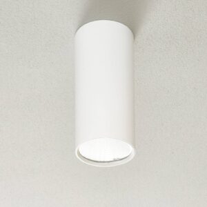 Lucande Takio LED downlight 2700K Ø10 cm biela