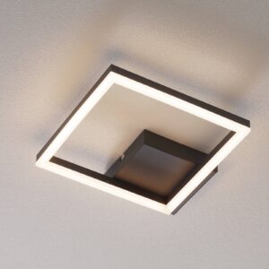 Stropné LED svietidlo Bard 27x27 antracit