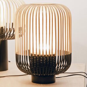 Forestier Bamboo Light M stolná lampa 39 cm čierna
