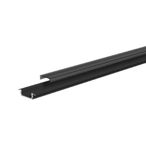 EVN APFLAT3 hliníkový profil 200cm T-profil čierna