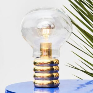 Ingo Maurer Bulb Brass stolná LED lampa