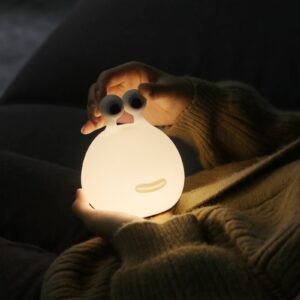 Nočné LED svetlo Momo Moon s batériou a USB