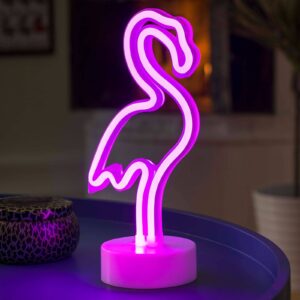 Dekoračné LED svietidlo Plameniak