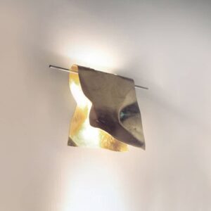 Knikerboker Stendimi nástenné LED svietidlo zlato