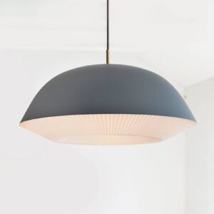 LE KLINT Caché XL dizajnová závesná lampa v sivej