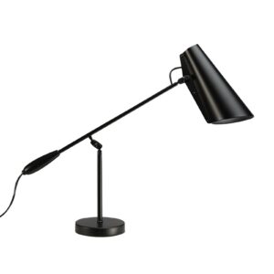 Northern Birdy – stolová lampa v čiernej