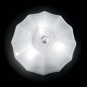 Biele nástenné svietidlo Monja, 50 cm