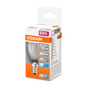 OSRAM Classic P LED žiarovka E14 2