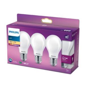Philips LED žiarovka Classic E27 A60 7W 827 matná