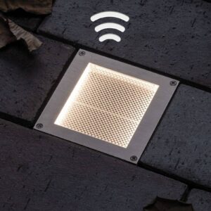 Paulmann zapustené podlahové LED Aron 10x10 solár