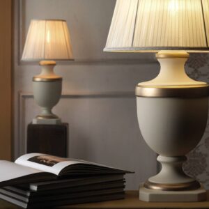 Stolná lampa Imperiale z keramiky