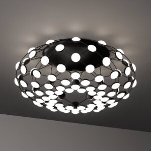 Luceplan Mesh stropné LED svietidlo Ø 72 cm