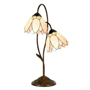 Štýl Tiffany – stolná lampa Liliana