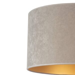 Stolová lampa Golden Roller výška 50 cm sivá/zlatá
