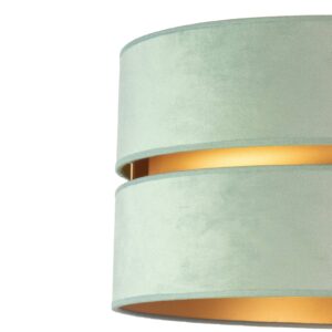 Stolová lampa Golden Duo 30 cm mätovo zelená/zlatá