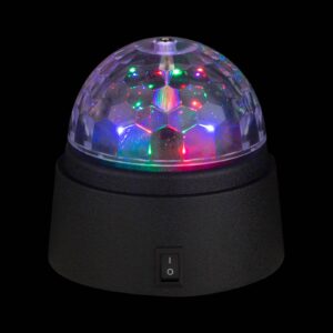 Stolová deko LED lampa Disco s farebným svetlom