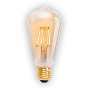 LED žiarovka E27 4W 320lm teplá biela stmiev. 4ks
