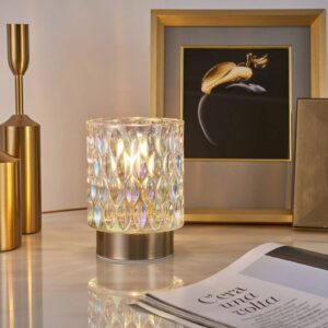 Pauleen Clear Glamour dekoračná lampa sklo batéria