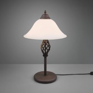 Stolná lampa Rustica s káblovým vypínačom