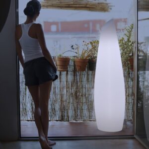 Newgarden Fredo stojaca LED lampa, kábel, 170 cm