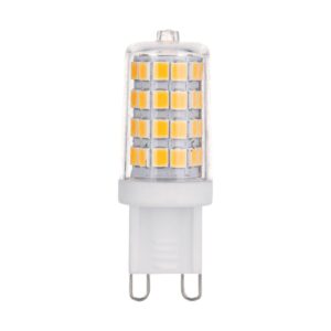 LED žiarovka kolíková pätica G9 3,3W 2 800K číra