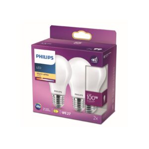 Philips LED žiarovka E27 10
