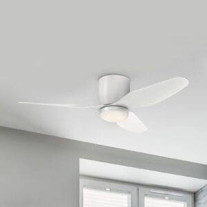 Westinghouse Carla stropný ventilátor s LED, biely