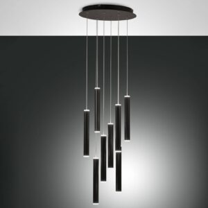 Závesné LED svietidlo Prado, stmievateľné, čierna