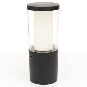 LED stĺpiková lampa Carlo čierna 3