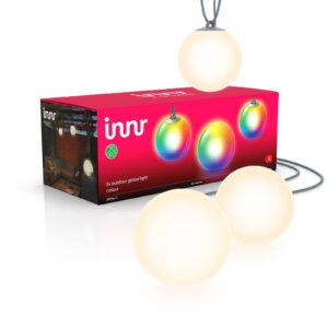 Innr Smart Outdoor Globe Colour LED guľa, 3 kusy