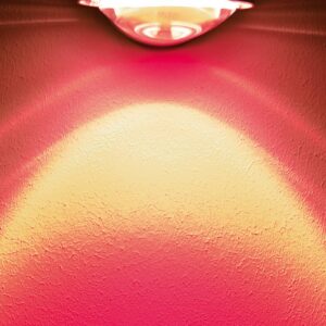Farebný filter nástenné svetlo Focus, magenta číra