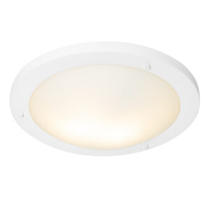Moderné stropné svietidlo biele 41 cm IP44 - Yuma