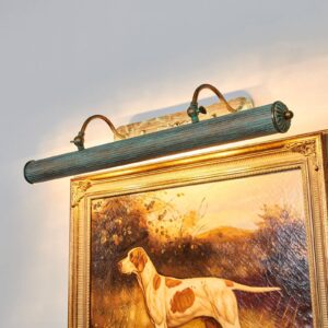 Obrazová lampa Beno patinový vzhľad 72 cm