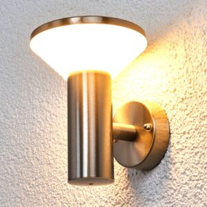 Oceľové vonkajšie nástenné svetlo Tiga diódy LED