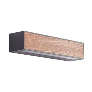 Arcchio Miraz vonkajšie LED svetlo, drevený vzhľad