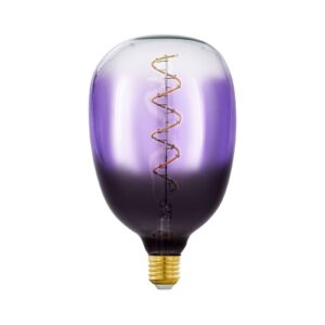LED žiarovka E27 4W T120 1800K filament purple dim