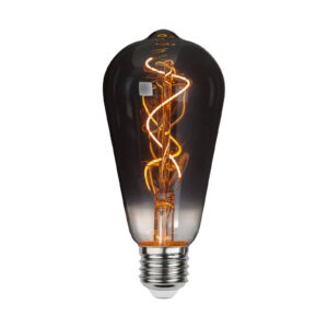 LED filament žiarovka ST64 E27 3 W 1 800 K dymová