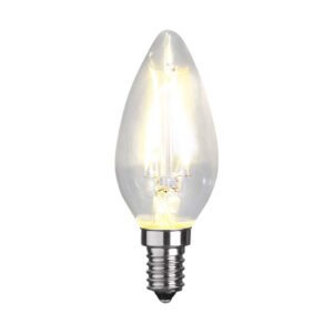 Sviečková LED žiarovka C35 filament E14 1