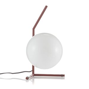 FLOS IC T1 Low designer stolná lampa burgundská