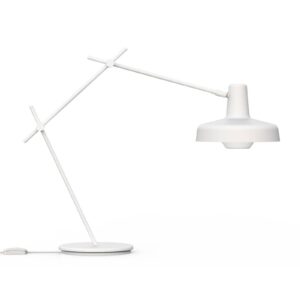 GRUPA Arigato stolová lampa, 3-dielne rameno biela