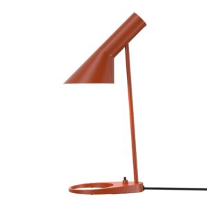 Louis Poulsen AJ Mini stolová lampa hrdzavočervená