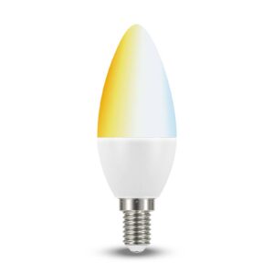 Müller Licht tint white LED sviečková E14 5,8W