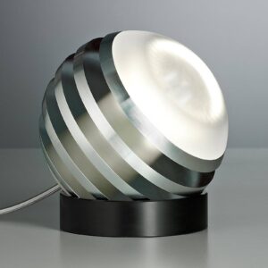 TECNOLUMEN Bulo – stolná lampa LED hliník